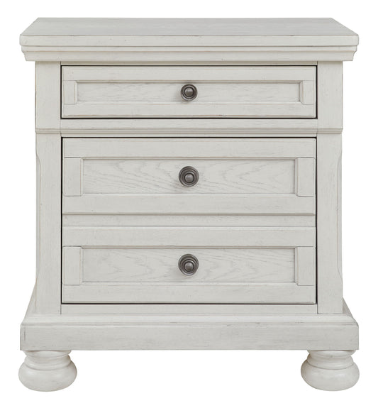 Robbinsdale - Two Drawer Night Stand - Antique White