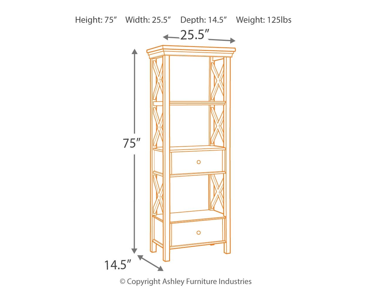 Bolanburg - Display Cabinet - Antique White