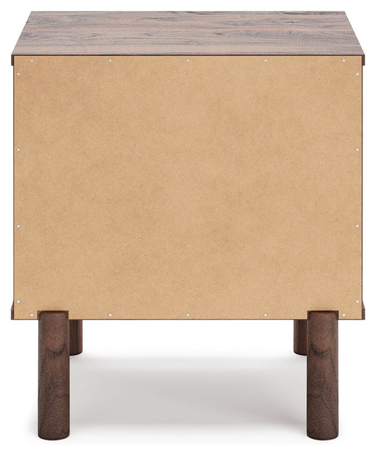 Calverson - One Drawer Night Stand - Medium - Mocha