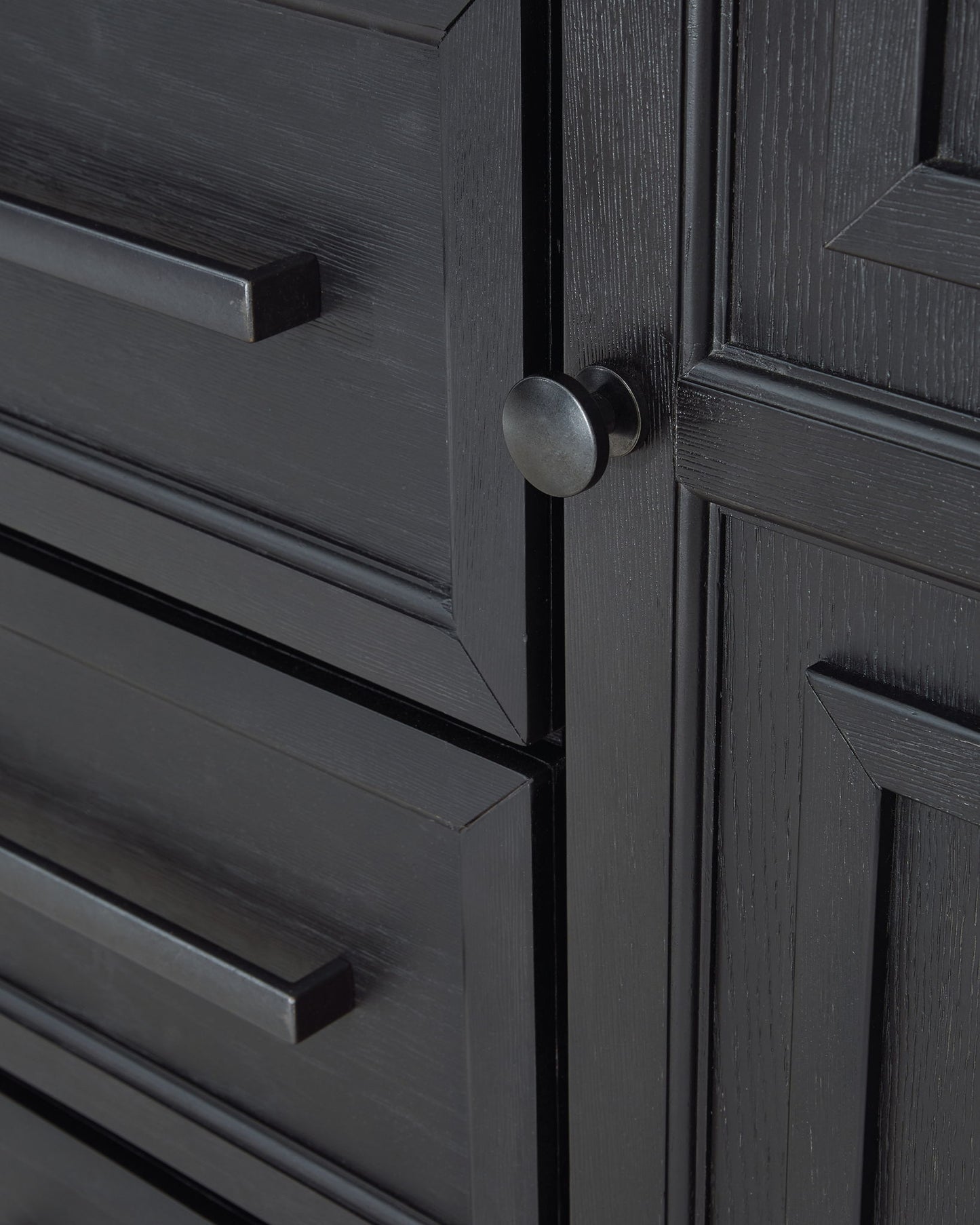 Foyland - Door Chest - Black / Brown