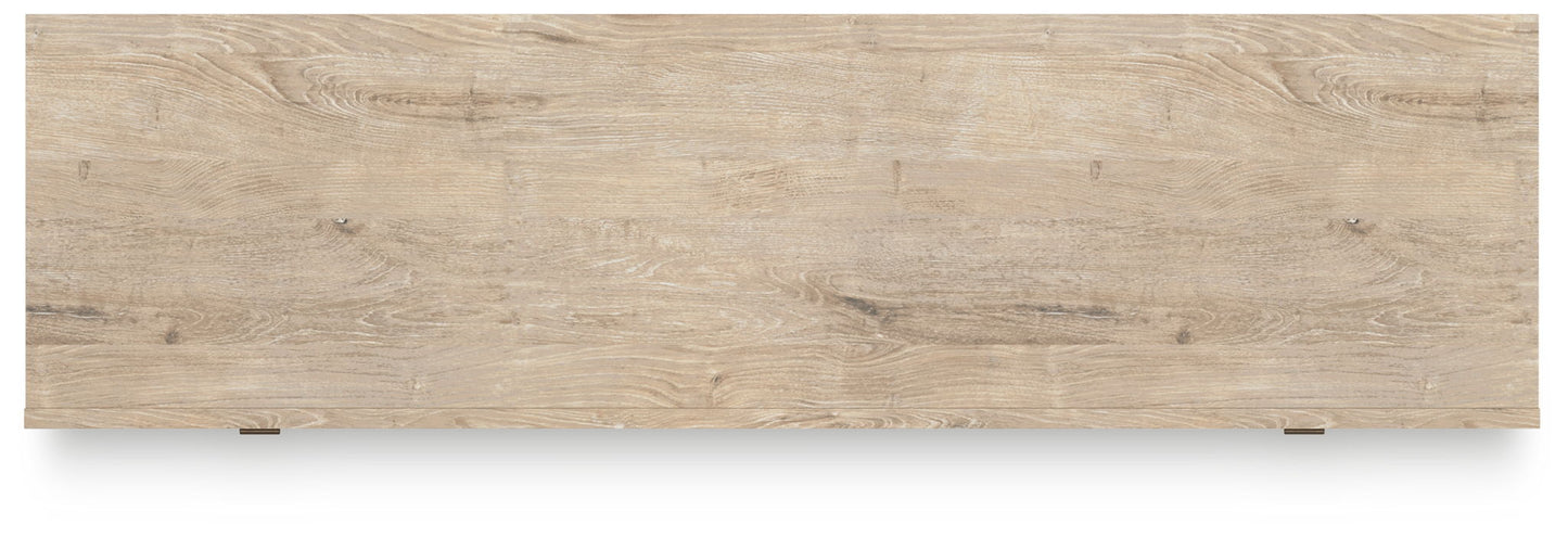 Cielden - Extra Large TV Stand - Two-tone