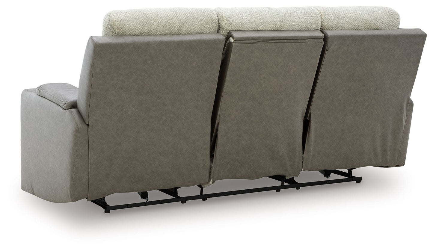 WhipLash - Power Reclining Sofa With Adj Headrest - Sisal