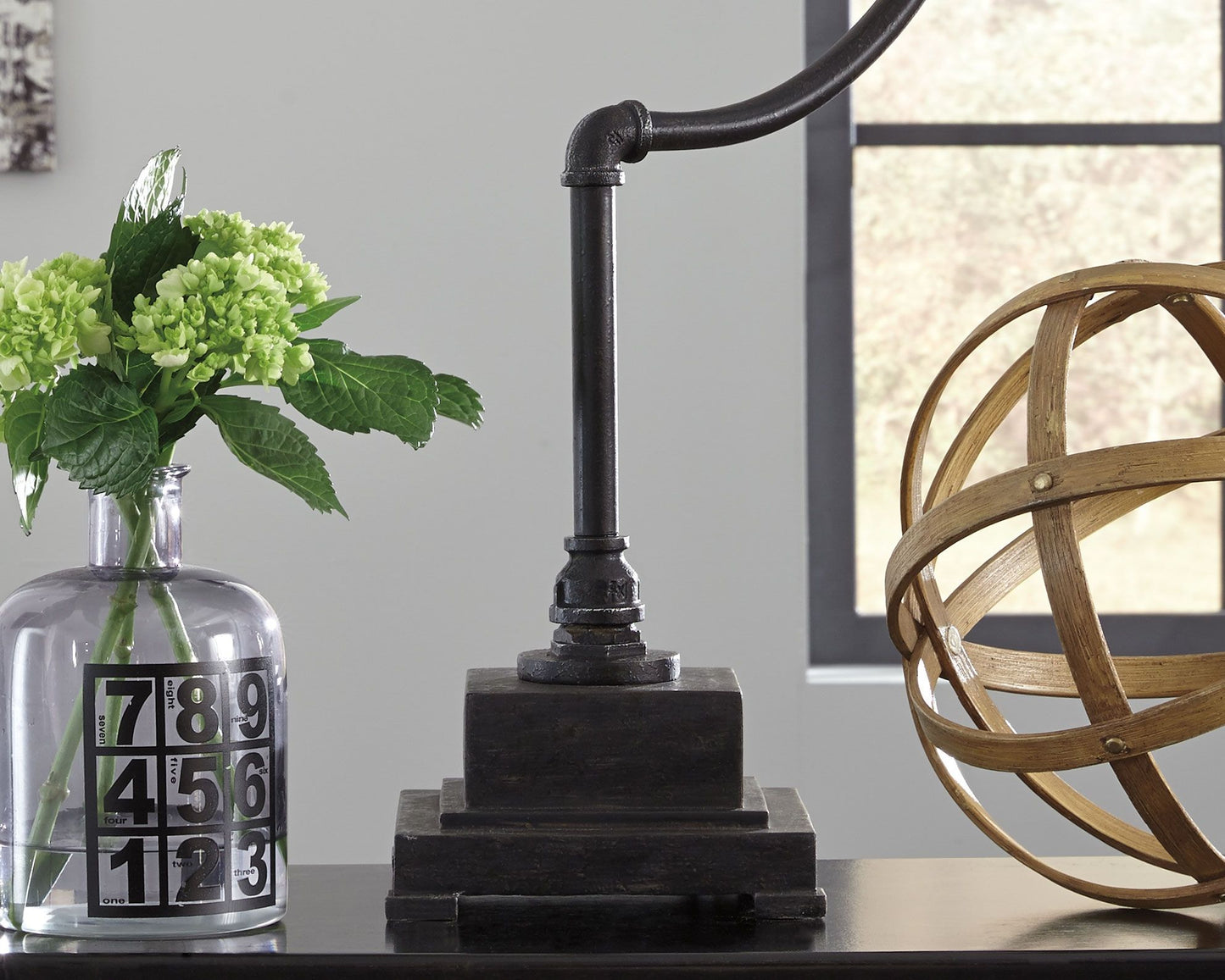 Jae - Metal Desk Lamp - Antique Black