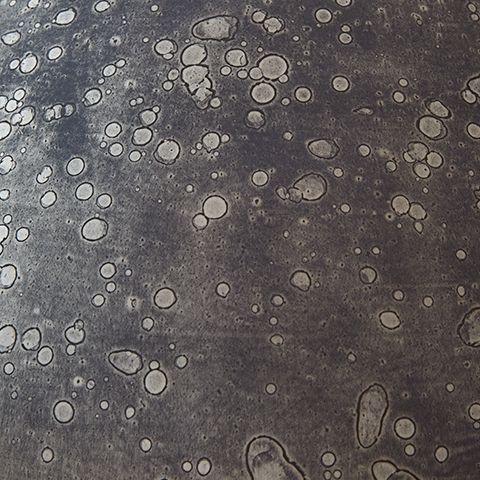 Bluacy - Glass Table Lamp - Antique Gray