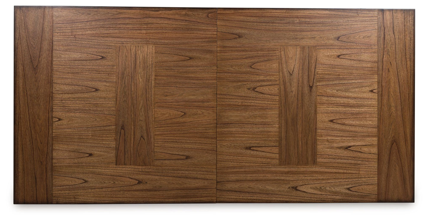Greddinton - Brown / Black - Dining Extension Table