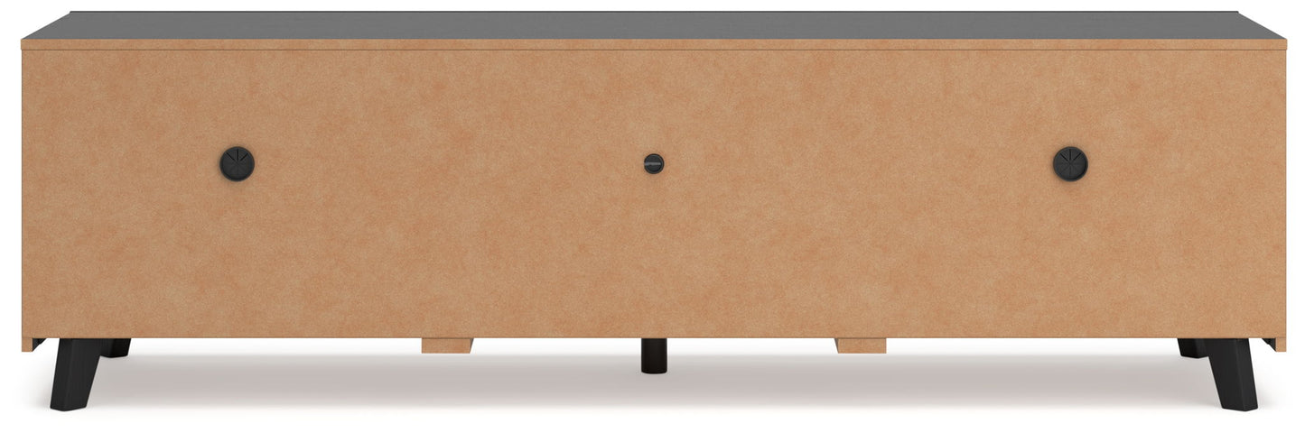 Danziar - Extra Large TV Stand - Black