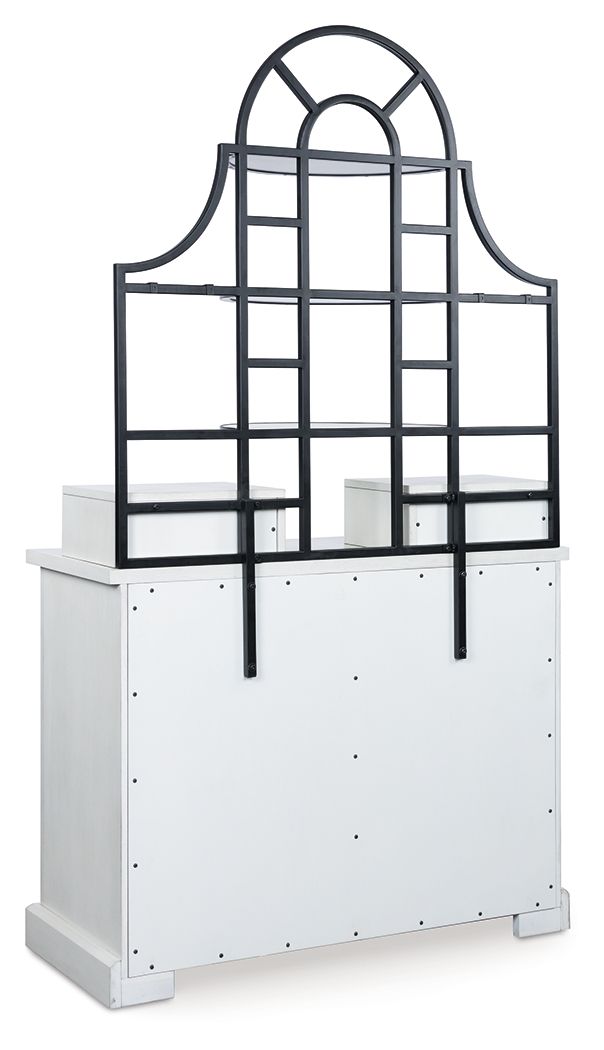 Greddinton - White - Baker's Rack
