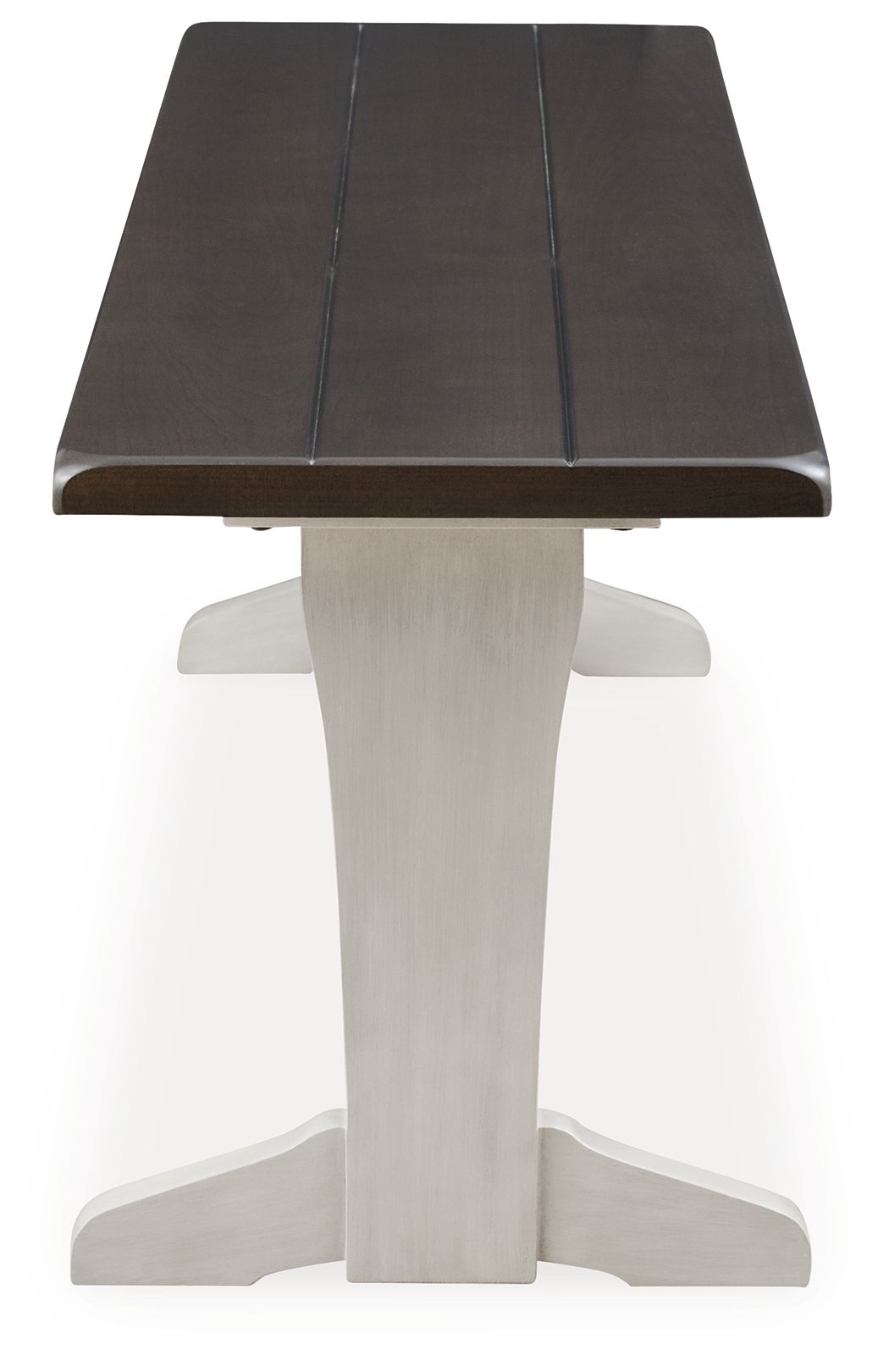 Darborn - Large Dining Room Bench - Gray / Brown