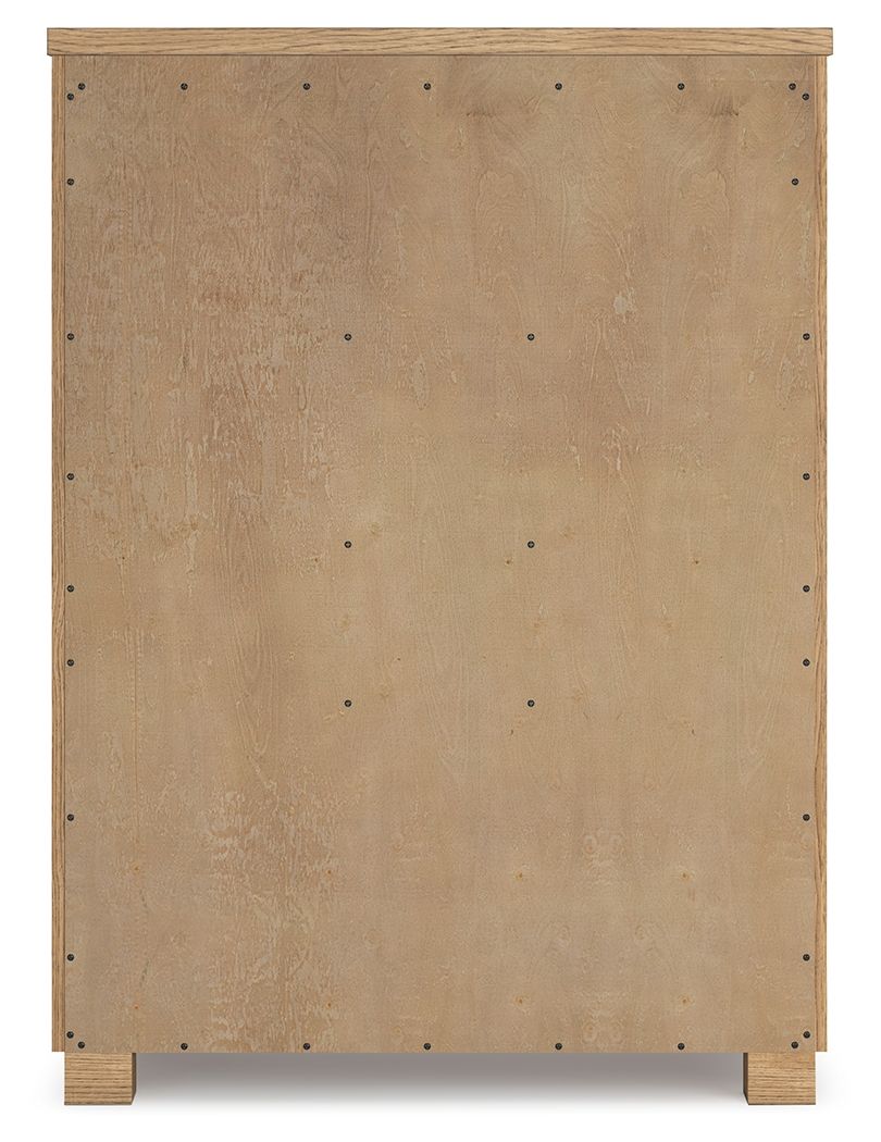 Galliden - Five Drawer Chest - Light Brown