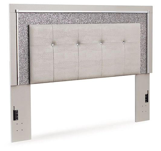 Zyniden - Upholstered Panel Headboard