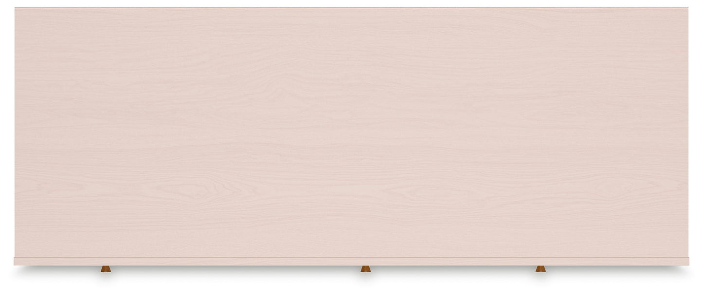 Wistenpine - Six Drawer Dresser - Blush