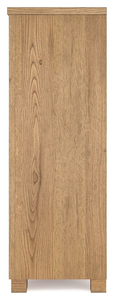 Galliden - Five Drawer Chest - Light Brown