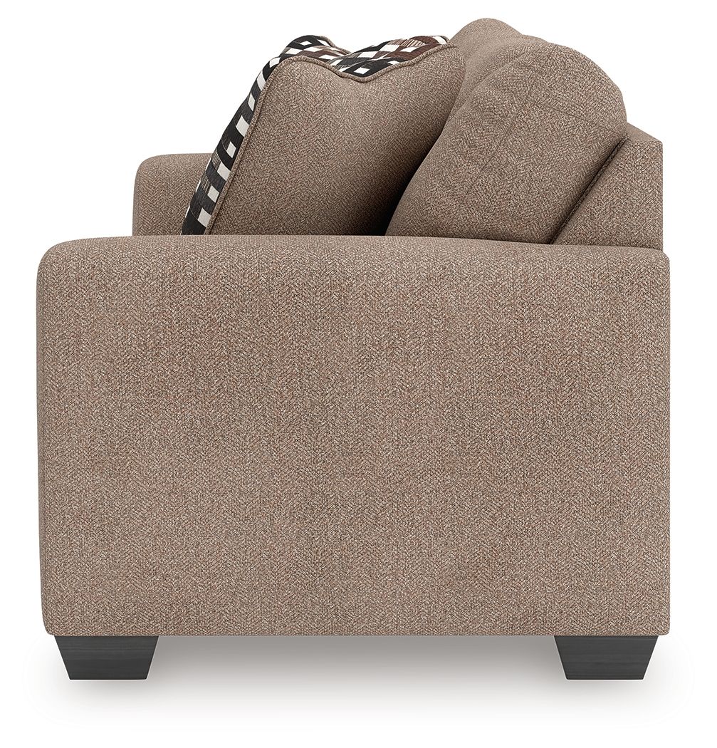 Triston-Peaks - Loveseat - Suede