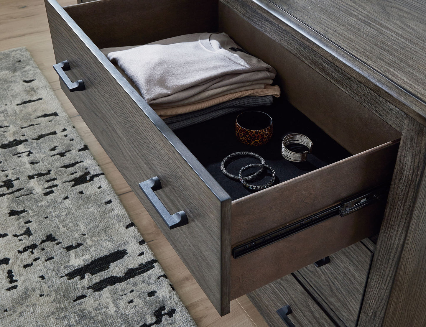 Montillan - Dresser - Grayish Brown