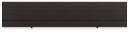 Darborn - XL TV Stand W/Fireplace Option - Gray / Brown