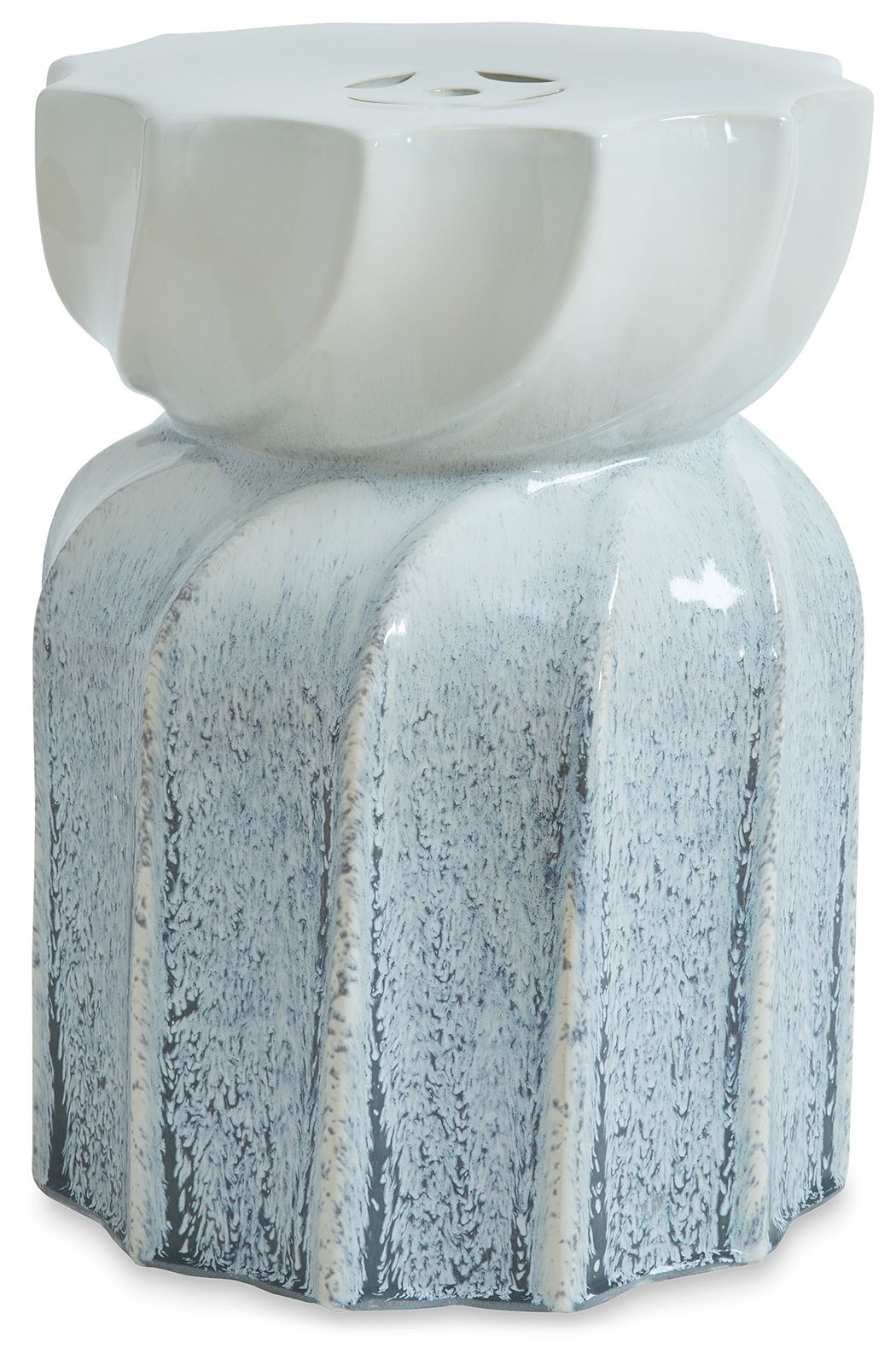 Michamere - Stool - Gray / Taupe
