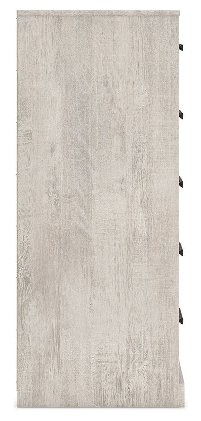 Shawburn - Five Drawer Chest - Gray
