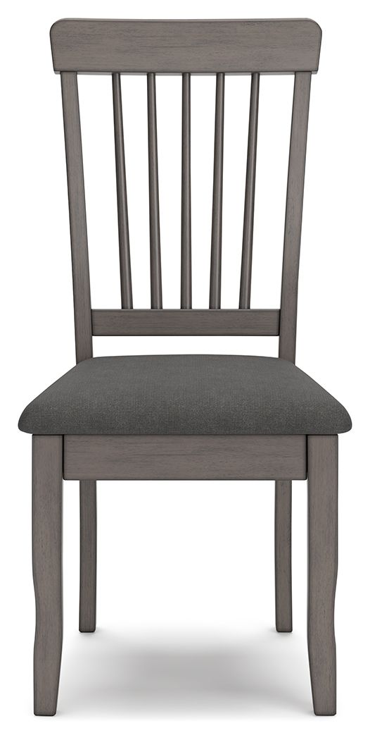 Shullden - Dining Room Side Chair (Set of 2) - Gray