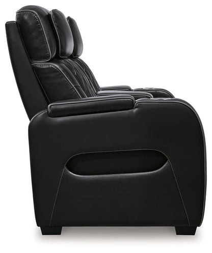 Boyington - 2 Pc. - Power Reclining Sofa And Loveseat - Black