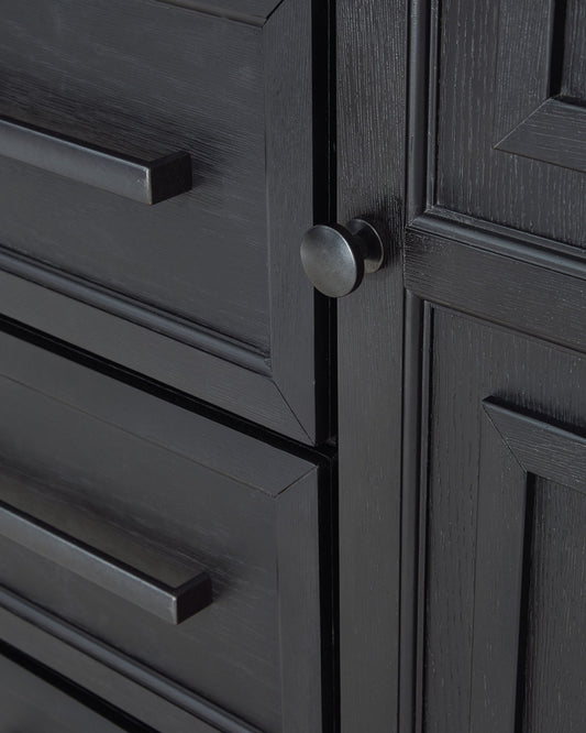 Foyland - Door Chest - Black / Brown