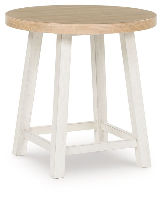Fawndell - Occasional Table Set (Set of 3) - Antique White / Brown
