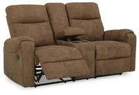 Edenwold DBL Rec Loveseat w/Console
