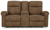 Edenwold DBL Rec Loveseat w/Console