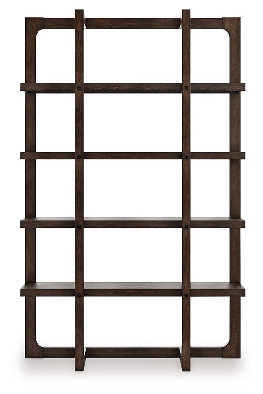 Breckington - Dark Brown - Bookcase