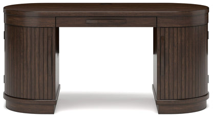 Korestone - Home Office Desk - Warm Brown