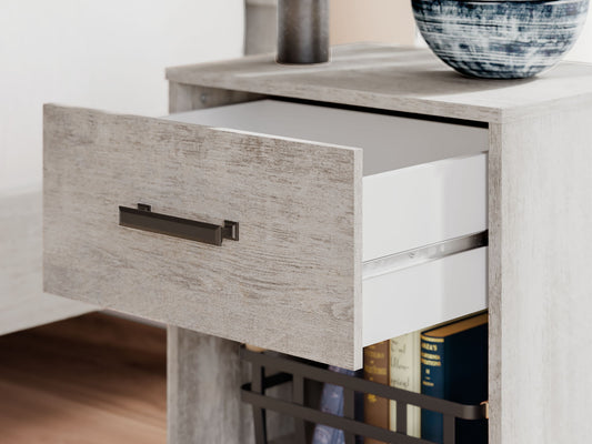 Shawburn - One Drawer Night Stand - Gray
