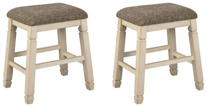 Bolanburg - Upholstered Stool (Set of 2) - Beige