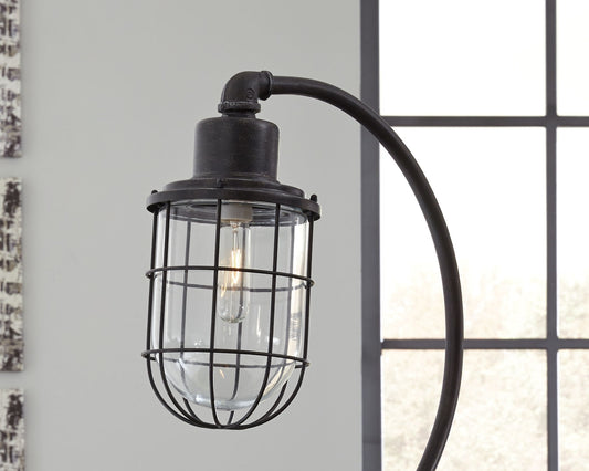 Jae - Metal Desk Lamp  - Antique Black