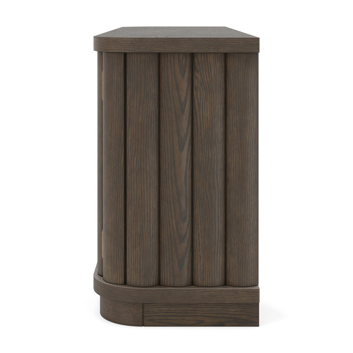 Darimore - Extra Large TV Stand - Burnished Brown