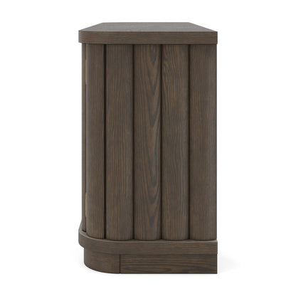 Darimore - Extra Large TV Stand - Burnished Brown