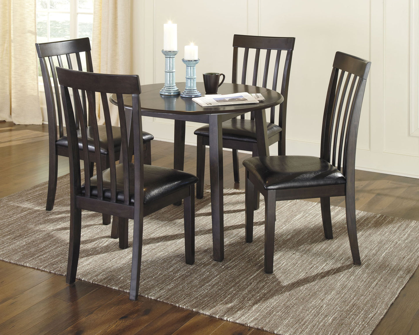 Hammis - Dining UPH Side Chair (Set of 2) - Dark Brown