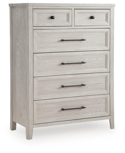 Darbonton - Six Drawer Chest - Dove White