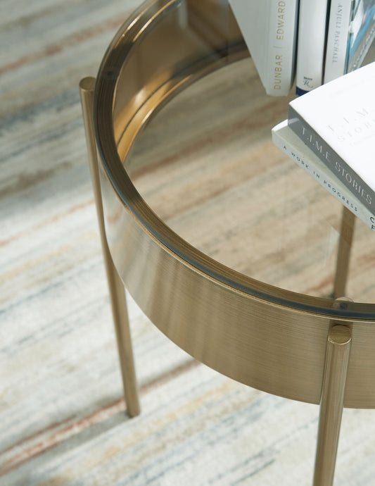 Jettaya - Occasional Table Set (Set of 3) - Brushed Brass