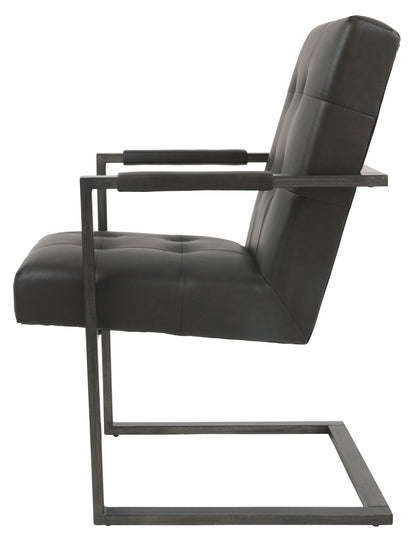 Starmore - Home Office Desk Chair (Set of 2) - Black