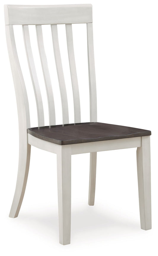 Darborn - Dining Room Side Chair (Set of 2) - Gray / Brown