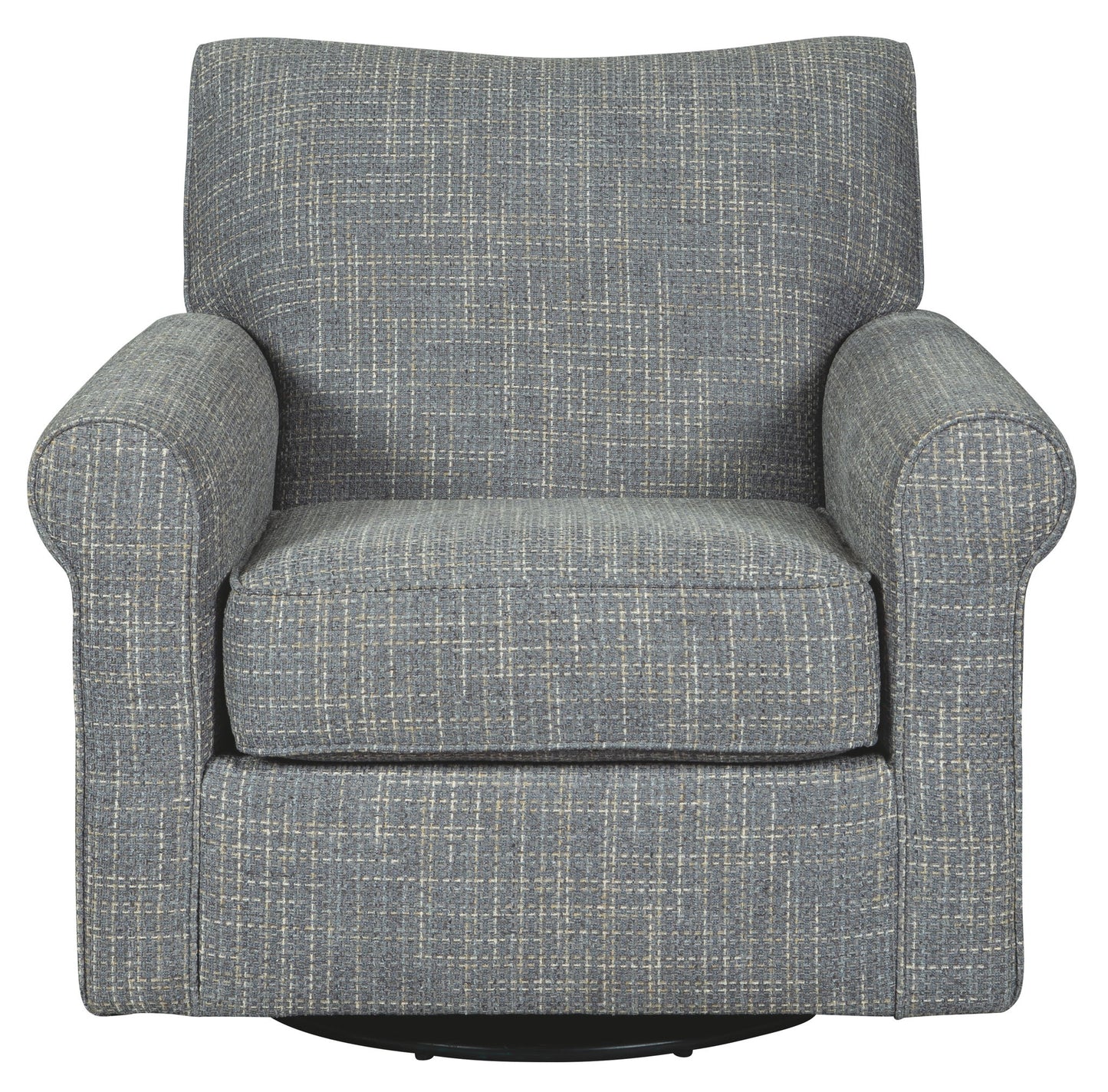 Renley - Swivel Glider Accent Chair - Ash