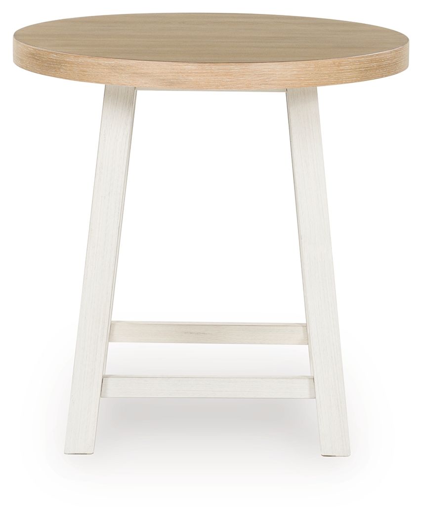 Fawndell - Occasional Table Set (Set of 3) - Antique White / Brown