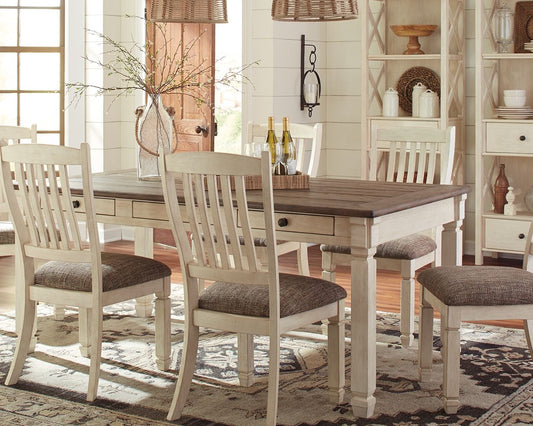 Bolanburg - Rectangular Dining Room Table - Beige