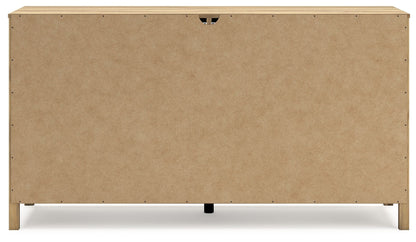 Bermacy - Six Drawer Dresser - Light Brown