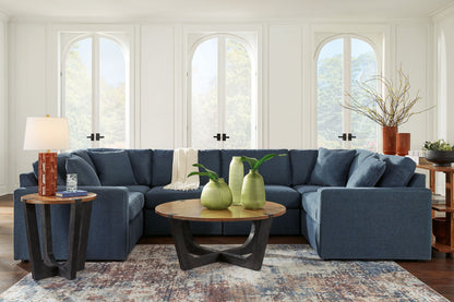 Modmax - 6-Piece Sectional - Fabric - Ink