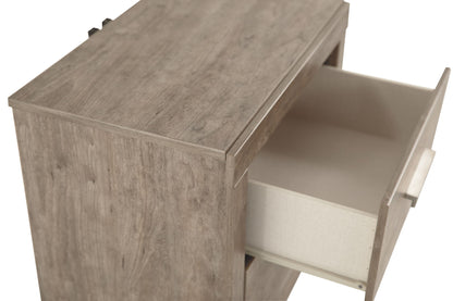 Culverbach - Two Drawer Night Stand - Gray
