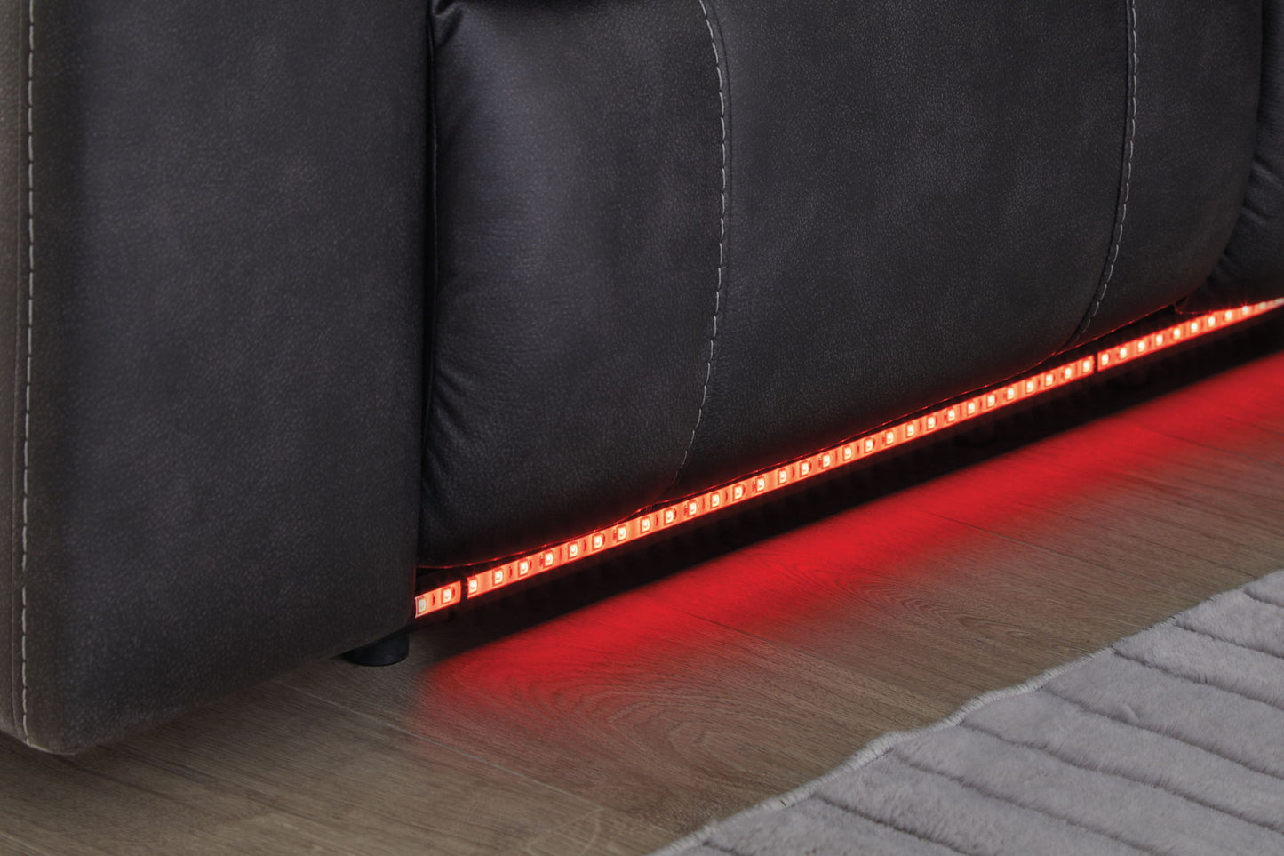 Sultan Meadow - 2-Piece Reclining Sectional - Carbon