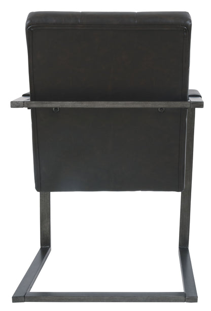Starmore - Home Office Desk Chair (Set of 2) - Black