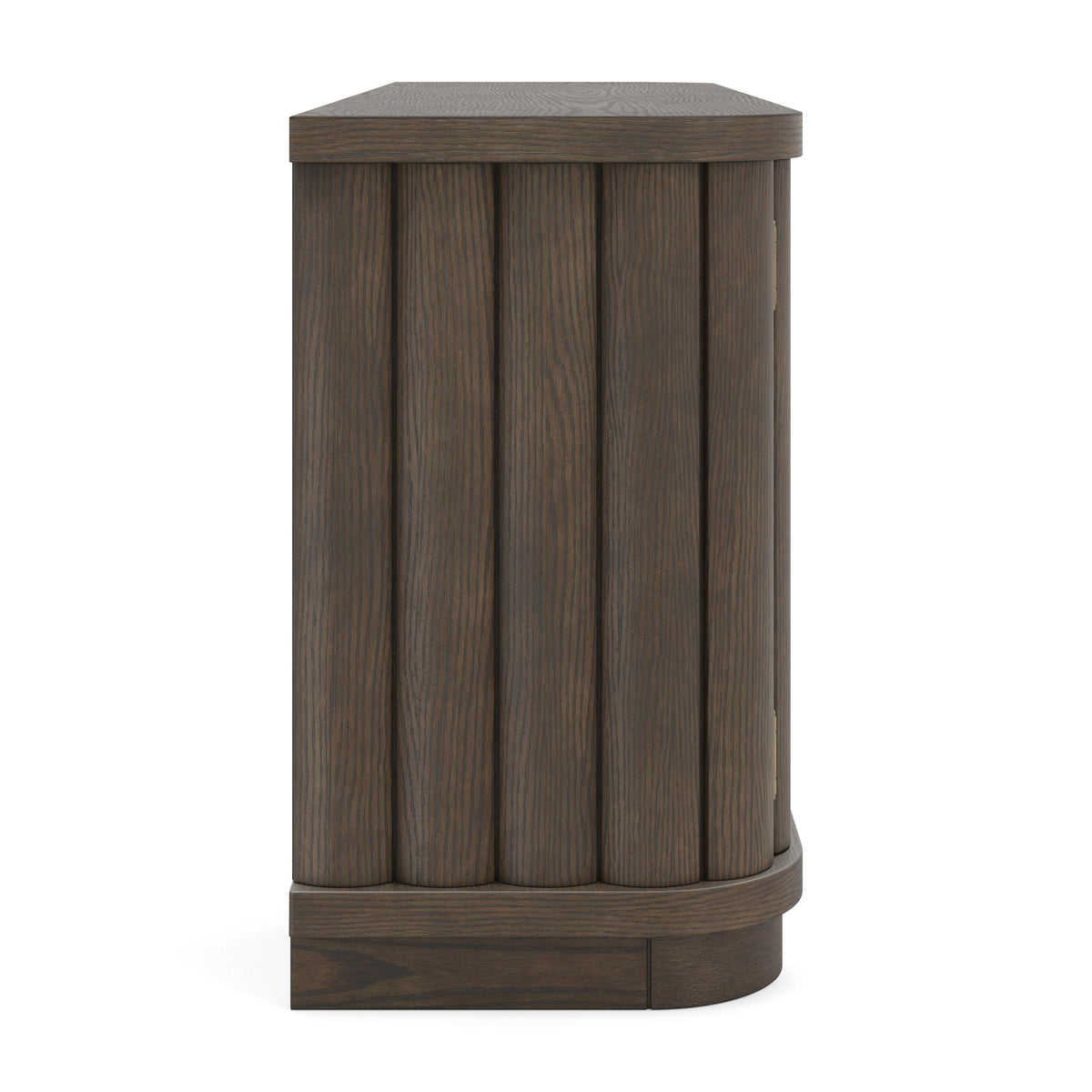 Darimore - Extra Large TV Stand - Burnished Brown