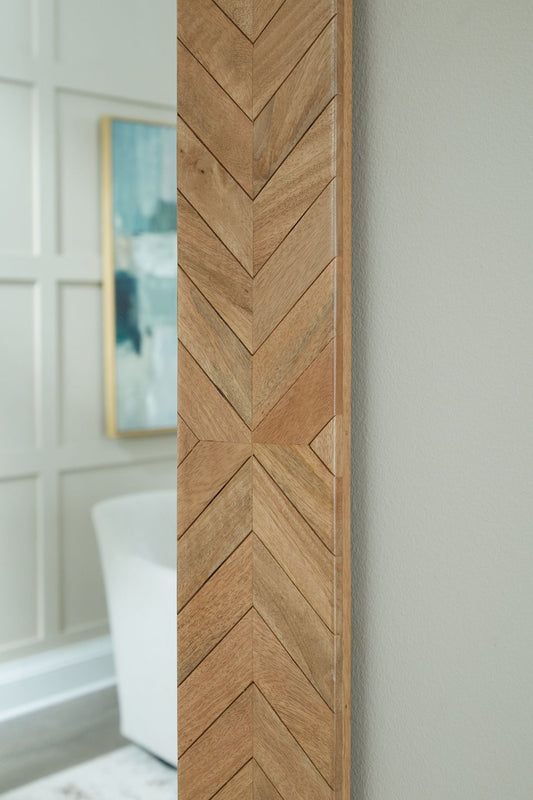 Waylane - Floor Mirror - Brown