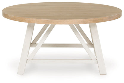 Fawndell - Occasional Table Set (Set of 3) - Antique White / Brown